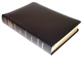 Bible - Thompson Chain Reference Black Bonded Leather, KJV