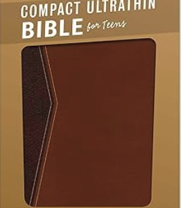 Bible - Walnut Faux Leather, Teens KJV