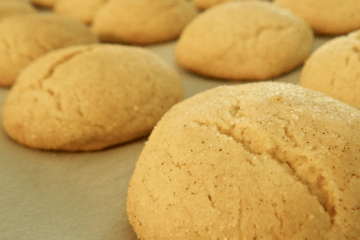 Several Snickerdoodle cookies