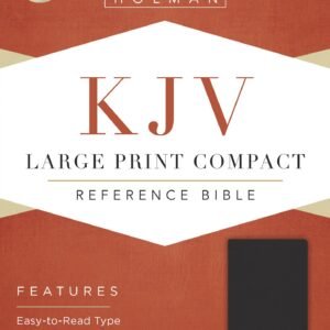 Bible - Large Print Compact, Bonded Leather, KJV